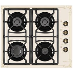 купить Встраиваемая поверхность газовая Zanetti ECO 1130 Crem Retro в Кишинёве 