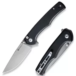 купить Нож походный Sencut S21012-4 Crowley, G10, Button Lock в Кишинёве 