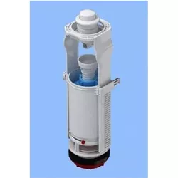 купить Бачок для унитаза Aniplast WC7010 Mecanism de evacuare WC, buton alb в Кишинёве 