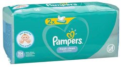 Влажные салфетки Pampers Fresh Clean (2x52 шт)