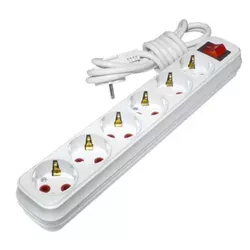 купить Удлинитель электрический Horoz 200.603.602 6loc 3M 3*1 в Кишинёве 