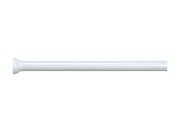Карниз для шторки раздвижной Spirella 125-220cm, белый, алюм