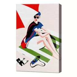 купить Картина по номерам Art Gallery CX4518 20x30cm O fata pe plaja в Кишинёве 