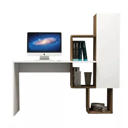 купить Офисный стол Trendy Acelya, Nuc, Alb 145x141x45cm в Кишинёве 