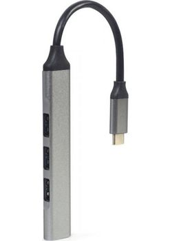 Type-C 3.1 USB Hub, 4-port Output: 3 x USB2.0; 1 x USB3.0, Gembird "UHB-CM-U3P1U2P3-02"