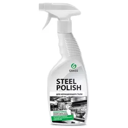 купить Средство для техники Grass 9302 Solutie pentru curatare otel inoxidabil Steel Polish 600ml в Кишинёве 