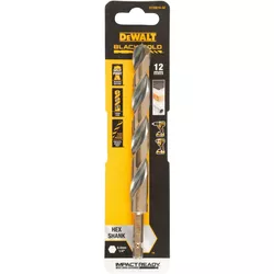 купить Сверло DeWalt DT20618-QZ бур для металла, черно-золотой, для ударных инструментов, 12 мм (P.1) в Кишинёве 