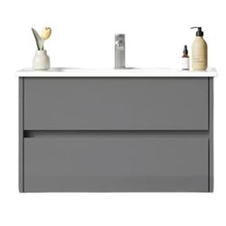 купить Шкаф под умывальник Orka Arno 100 Grey в Кишинёве 