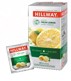 Черный чай Hillway с лимоном 25х1,5гр