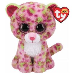купить Мягкая игрушка TY TY36476 LAINEY pink leopard 24 cm в Кишинёве 