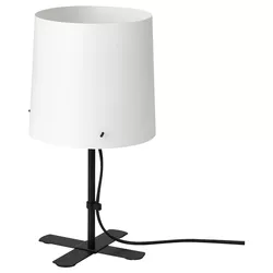 cumpără Lampă de masă și corp de iluminat Ikea Barlast 31cm Black/White în Chișinău 