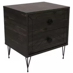 cumpără Noptieră Trendy Luna Maro închis, 50x55x40cm (GTR001540) în Chișinău 