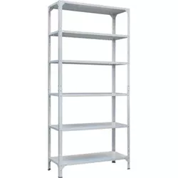 cumpără Raft de depozitare УХЛ-МАШ МС-21-01уп Стеллаж модульный металл.полки (2072x970x390) (6 полок) în Chișinău 