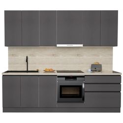 купить Мебель для кухни ArtFlame GOLA Storm Grey (2.6 m.l.) в Кишинёве 