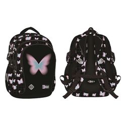 купить Детский рюкзак St.RIGHT 57847 Ghiozdan scolar 32x21x43cm, Pastel Butterfly в Кишинёве 