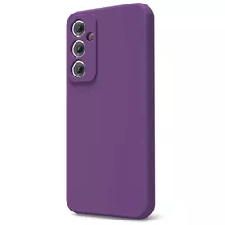 cumpără Husă pentru smartphone Helmet Liquid Silicone Samsung S23FE, Purple în Chișinău 