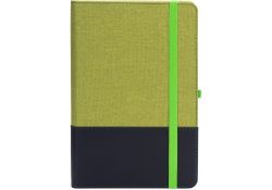 Carnet cu elastic A5 128 foi COMBI-12cop.tare,piele) linii