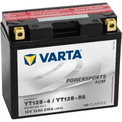 cumpără Acumulator auto Varta 12AH 215A(EN) (151x70x131) M6 018 AGM YT12B-BS (512901022I314) în Chișinău 