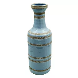 cumpără Vază Andrea Fontebasso 51511 керамическая Rave Blue H42cm în Chișinău 