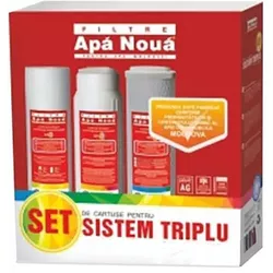 купить Картридж для проточных фильтров Apa Noua AN set 3 cartuse p/u filtru triplu в Кишинёве 