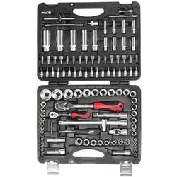 cumpără Set de unelte de mână JTC JTC-H110B-R72 Набор инструмента головок-воротков 1/2" и 1/4" 110 предметов în Chișinău 