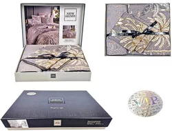 купить Домашний текстиль Promstore 44286.65 Lenjerie de pat Euro 2pers NewHome VIP Feris в Кишинёве 