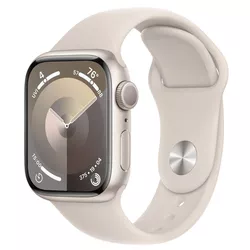 купить Смарт часы Apple Watch Series 9 GPS 41mm Starlight - M/L MR8U3 в Кишинёве 