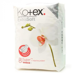 Kotex прокладки Extra Soft Super, 8шт