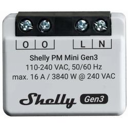 купить Выключатель электрический Shelly Mini PM Gen3 (3800235261613) в Кишинёве 