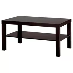 cumpără Măsuţă cafea Ikea Lack 90x55 (Negru-Maro) în Chișinău 