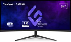 cumpără Monitor Viewsonic VX3418C-2K Curved 21:9 Gaming Black în Chișinău 