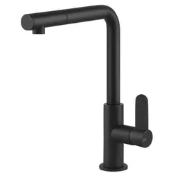 купить Смеситель кухонный Gessi 50103-299 Helium Matte Black в Кишинёве 