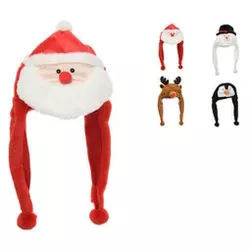 купить Новогодний декор Promstore 54339 Caciula Christmas cu sireturi si pompon 50cm в Кишинёве 