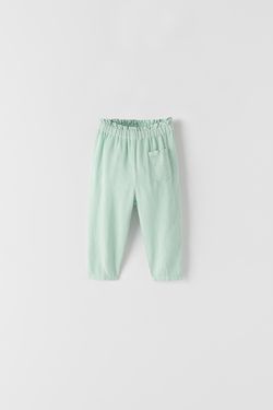 Брюки ZARA Светло зеленый 6108/480/514