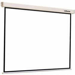 Manual Screen 1:1 Reflecta CrystalLine Rollo, 200x200cm/196x196cm view area, BB, 1.0 gain