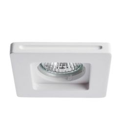 A9214PL-1WH Спот INVISIBLE GU10 gips квадрат