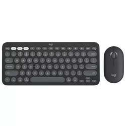 купить Клавиатура + Мышь Logitech Pebble 2 Combo for Mac Graphite в Кишинёве 