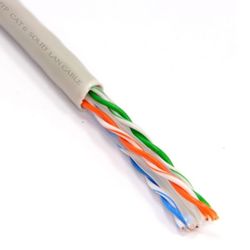 Cable  UTP Cat.5e outdoor cable with messenger, 24AWG 4X2X1/0.525 copper,  APC Electronic, 305m