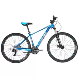 cumpără Bicicletă Crosser MT-036 29" 17 21S Shimano+Logan Hidraulic Black/Blue 29-069-21-17 Blue N1-R6 în Chișinău 