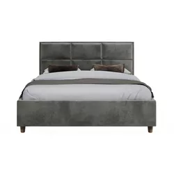cumpără Pat Relaxe Home 025410 Toscana (160x200), London 16, Dark Grey în Chișinău 