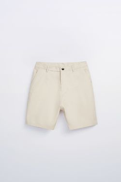 Шорты ZARA Слоновая кость 5006/310/712