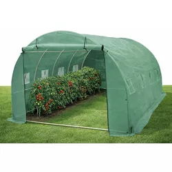 купить Парник Technoworker VOR82828 Sera de gradina 632 Verde 6x3x2m 170g/m2 UV-filtru в Кишинёве 