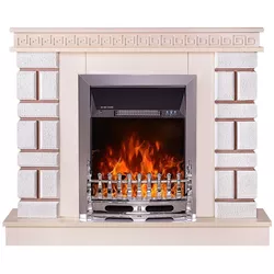 купить Камин электрический ArtFlame Nazarii minii & Galileo silver в Кишинёве 