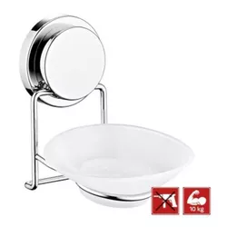 купить Мыльница Hydro S MAGIC FIX 713, 126x140x125, Crom (0430238) в Кишинёве 