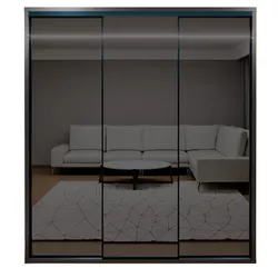 cumpără Dulap Bayro Parma Graphite 2000x2250x600 антрацит, купе în Chișinău 