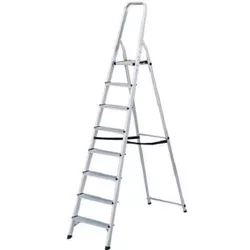 cumpără Scară Lider-Tech AF0108A Scara cu suport aluminiu, 8 trepte, H=2.32m, sarcina max.150kg în Chișinău 