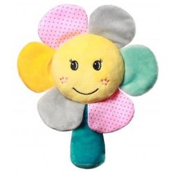 купить Погремушка BabyOno 0609 Zuruitoare din veliur RAINBOW FLOWER в Кишинёве 