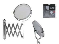 Зеркало настенное выдвижное MSV D17cm