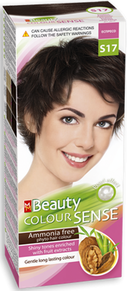 Краска для волос, SOLVEX MM Beauty Sense, 125 мл., S17 - Эспрессо