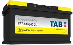 купить Автомобильный аккумулятор TAB EFB Stop&Go 90Ah 850EN 353x175x190 -/+ (59088) в Кишинёве 